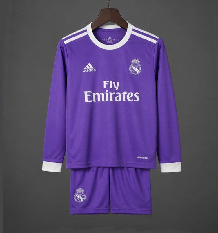 Real Madrid Niños Visitante 2016/17