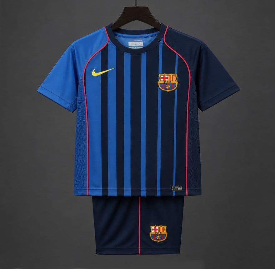 FC Barcelona Niños Visitante 2004/05