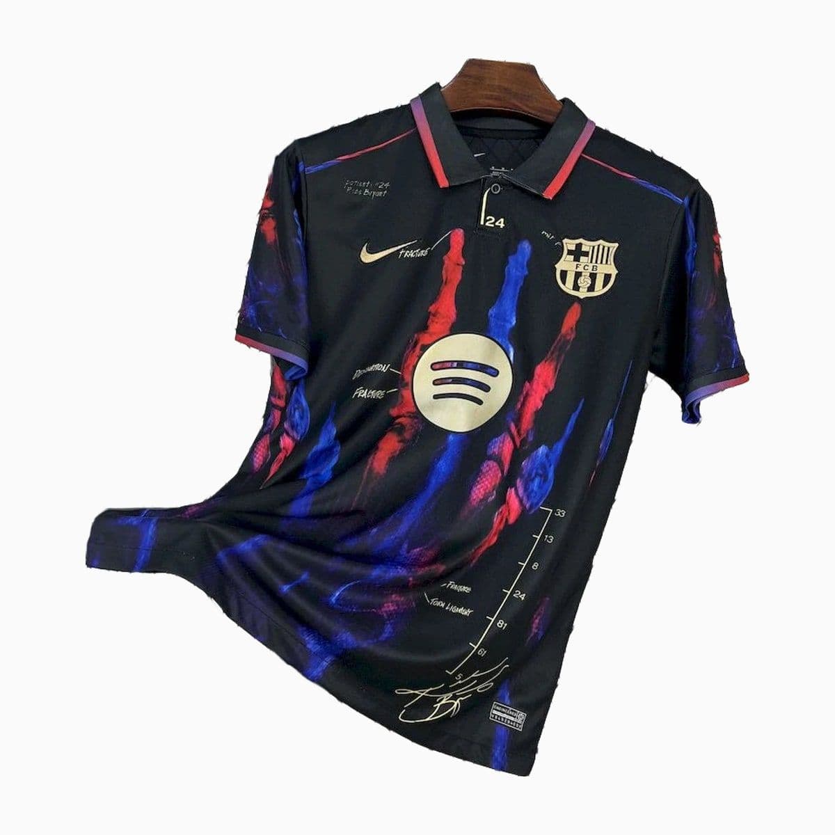 Barcelona Concepto Negro y Dorado 2025/26