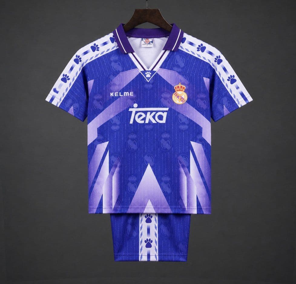 Real Madrid Niños Visitante 1996/97