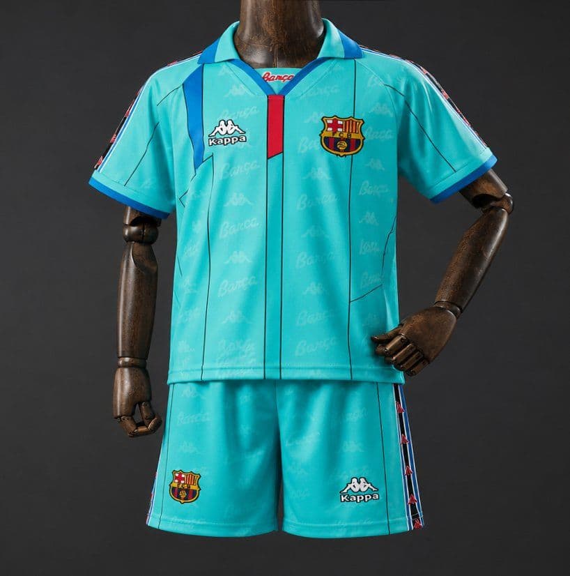 FC Barcelona Niños Visitante 1996/97