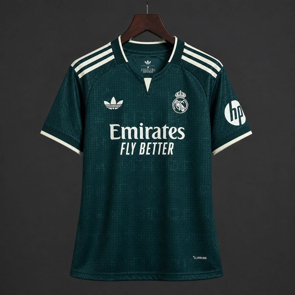 Real Madrid Mujer Visitante Verde 2026/27