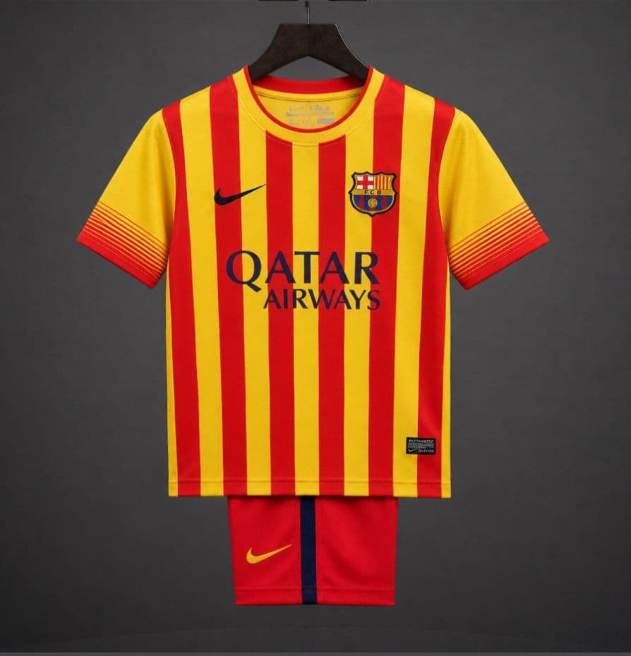 FC Barcelona Niños Visitante 2013/14