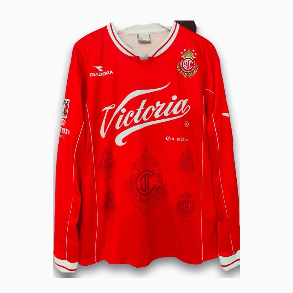 Toluca Retro 1998-99 Local Manga Larga