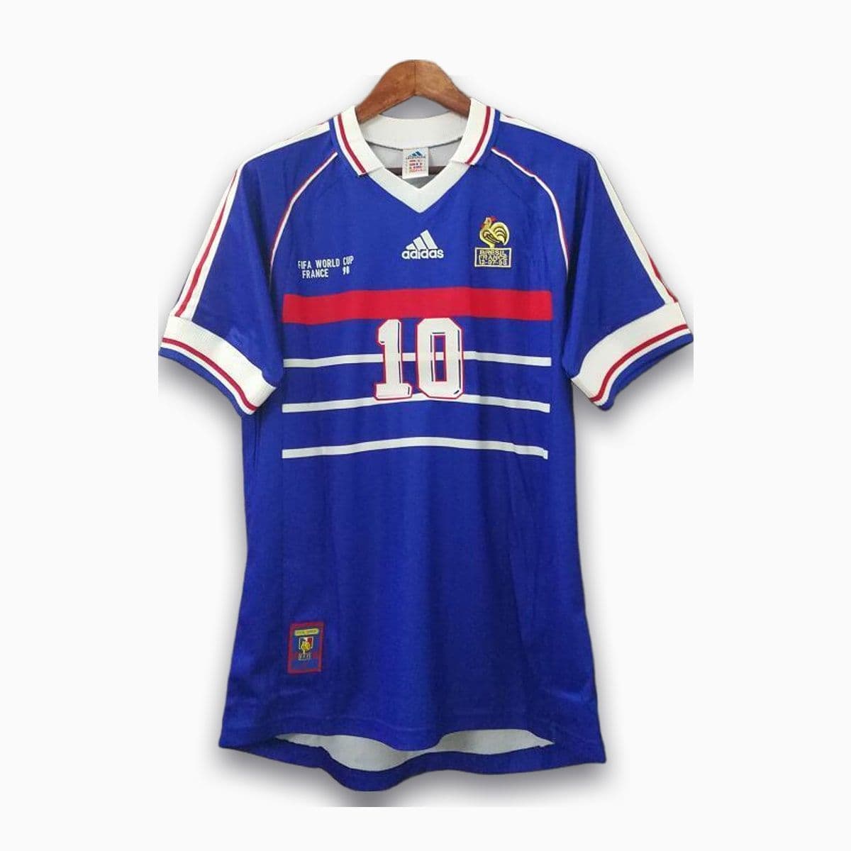 Francia Retro 1998 Zidane 10