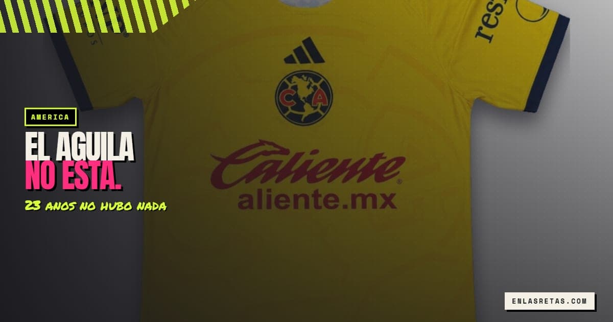 Playera local del América, escudo de frente.
