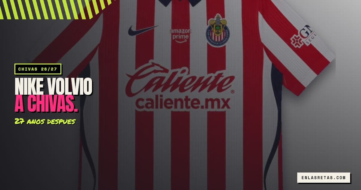 Playera local de Chivas 2026/27.
